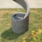 Glitzhome&#xAE; 3.5ft. Curving Shaped Outdoor LED Fountain